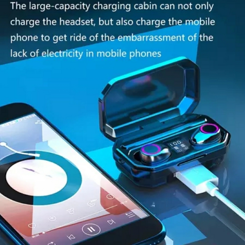 Wireless Bluetooth earbuds